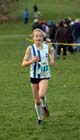 Under-13 girls winner North Eastern Cross Country, Champs., Temple Park, South Shields. Photo: David T. Hewitson/Sports for All Pics